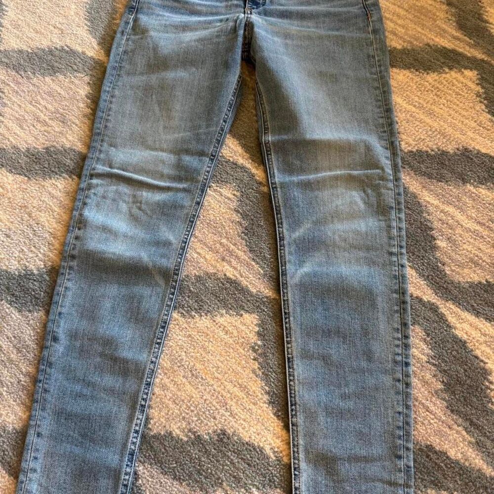 Rag-bone Women's Blue and Grey Jeans